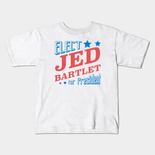 Elect Jed Bartlet for President, Stars Kids T-Shirt